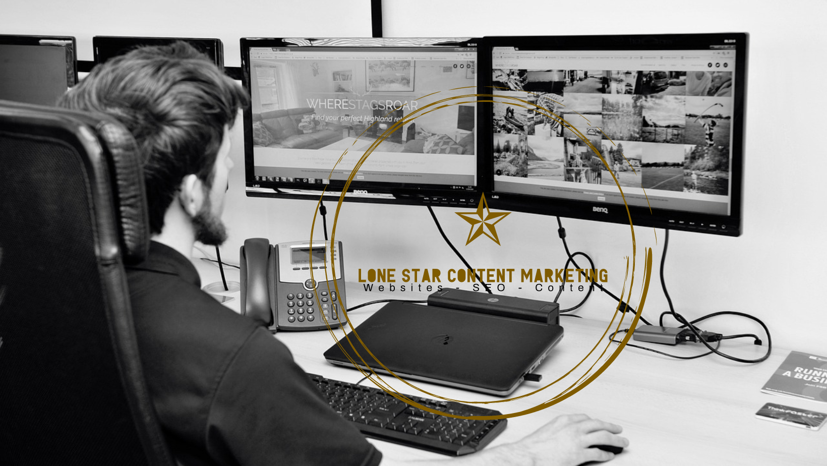 We Build and Manage Websites at Lone Star Content Marketing