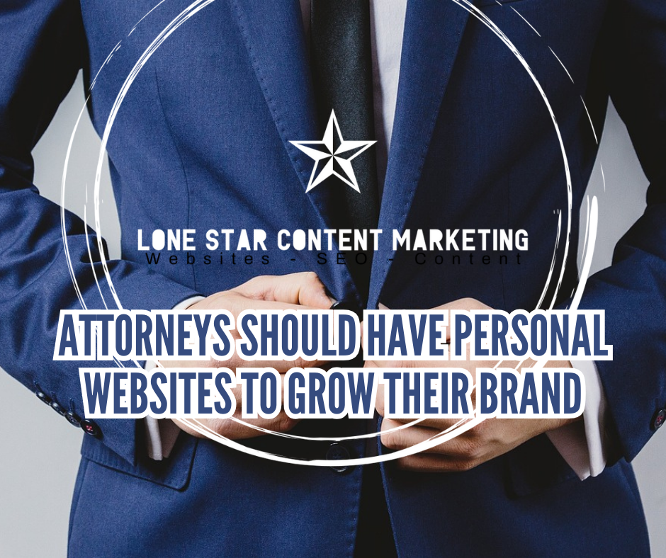 Attorneys Should Have Personal Websites to Grow Their Brand