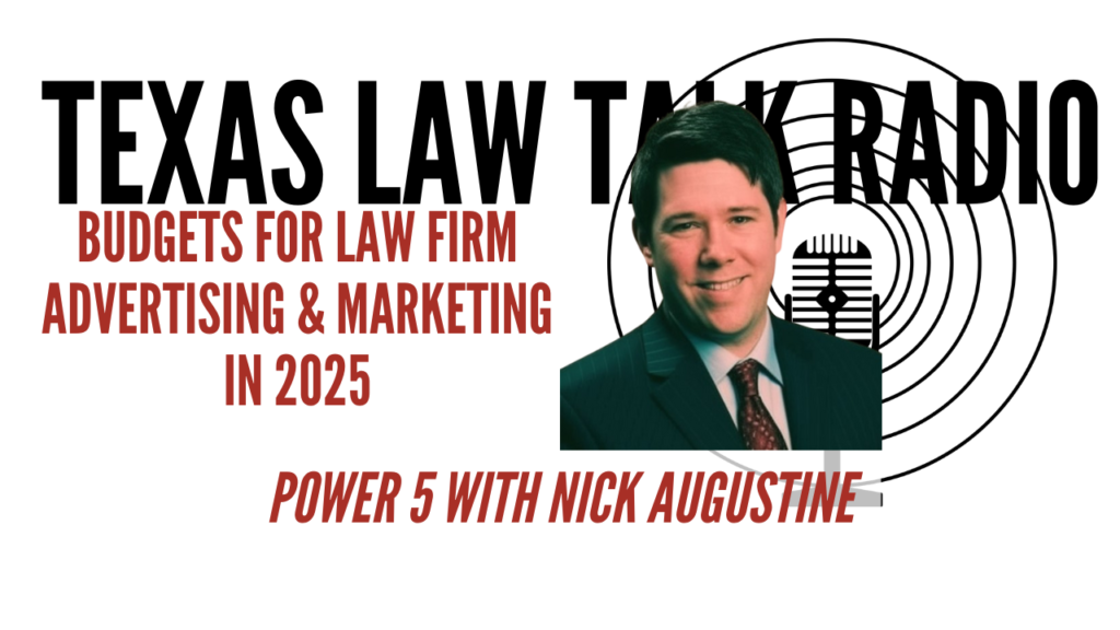 Budgets for Law Firm Advertising & Marketing in 2025