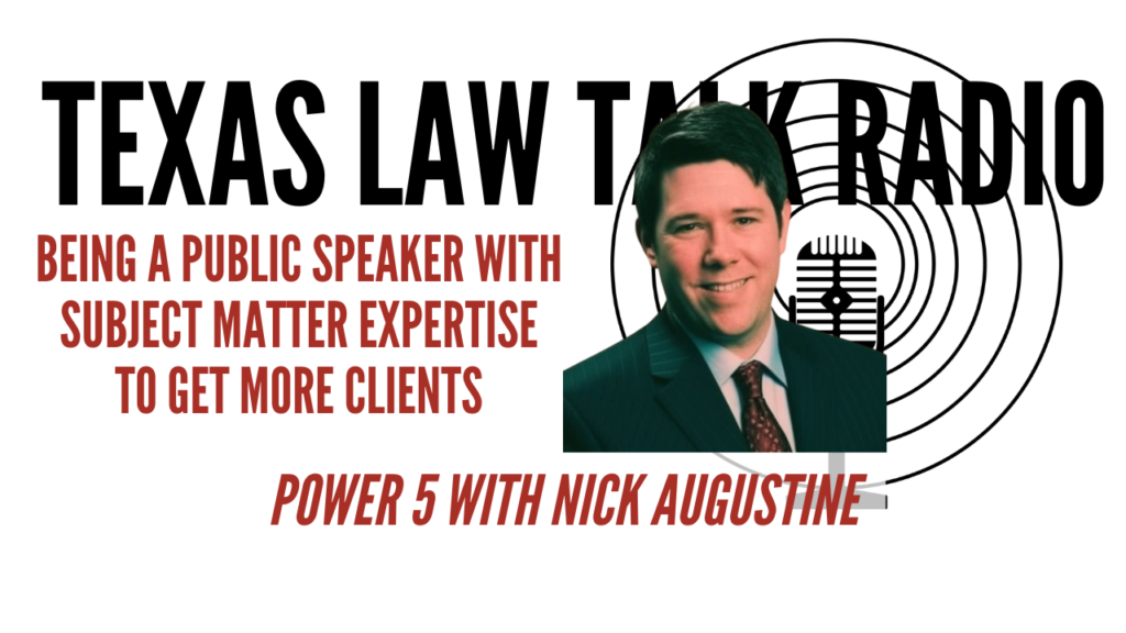 Being a Public Speaker with Subject Matter Expertise to Get More Clients