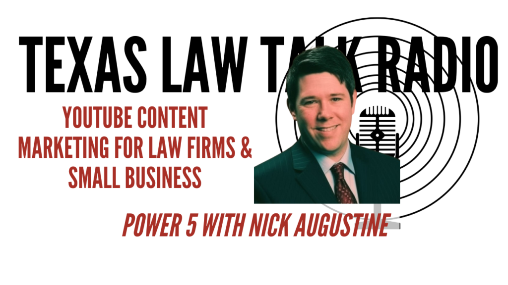 YouTube Content for Law Firm and Small Business Marketing